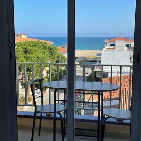 Acogedor Estudio En La Playa, Con Vistas Al Mar, Y Piscina Comunitaria Сан-Сальвадор Экстерьер фото