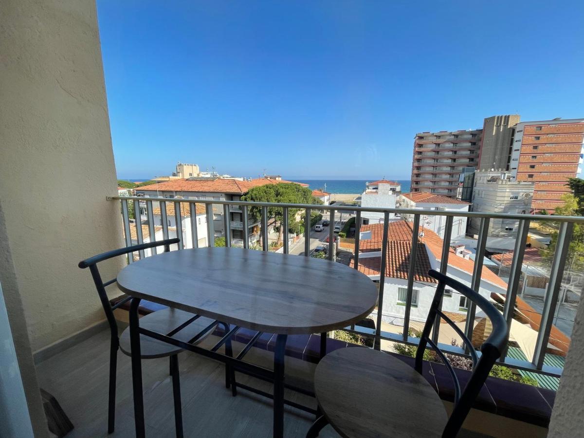 Acogedor Estudio En La Playa, Con Vistas Al Mar, Y Piscina Comunitaria Сан-Сальвадор Экстерьер фото